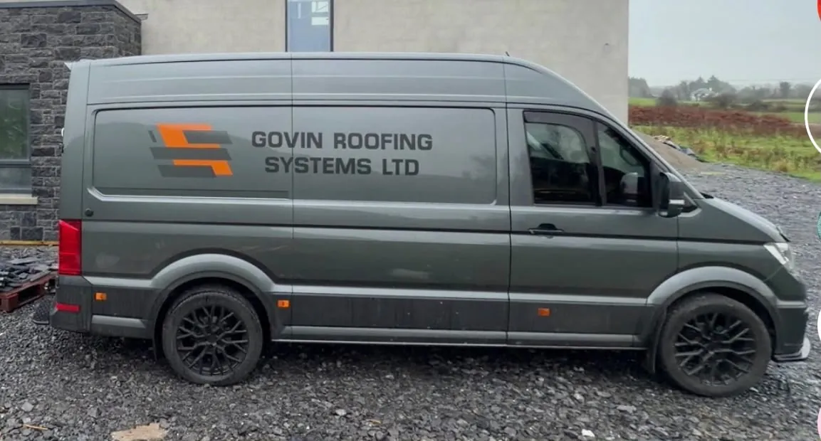 Govin Roofing Systems Ltd branded van